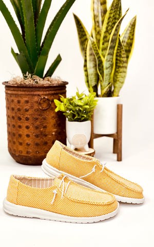 Gypsy Jazz Amelia Sneaker in Yellow