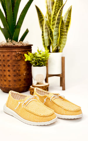 Gypsy Jazz Amelia Sneaker in Yellow