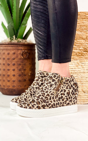 Not Rated Arabelle Sneaker in Leopard