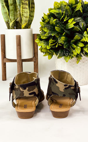 Not Rated Avril Sandal in Camo