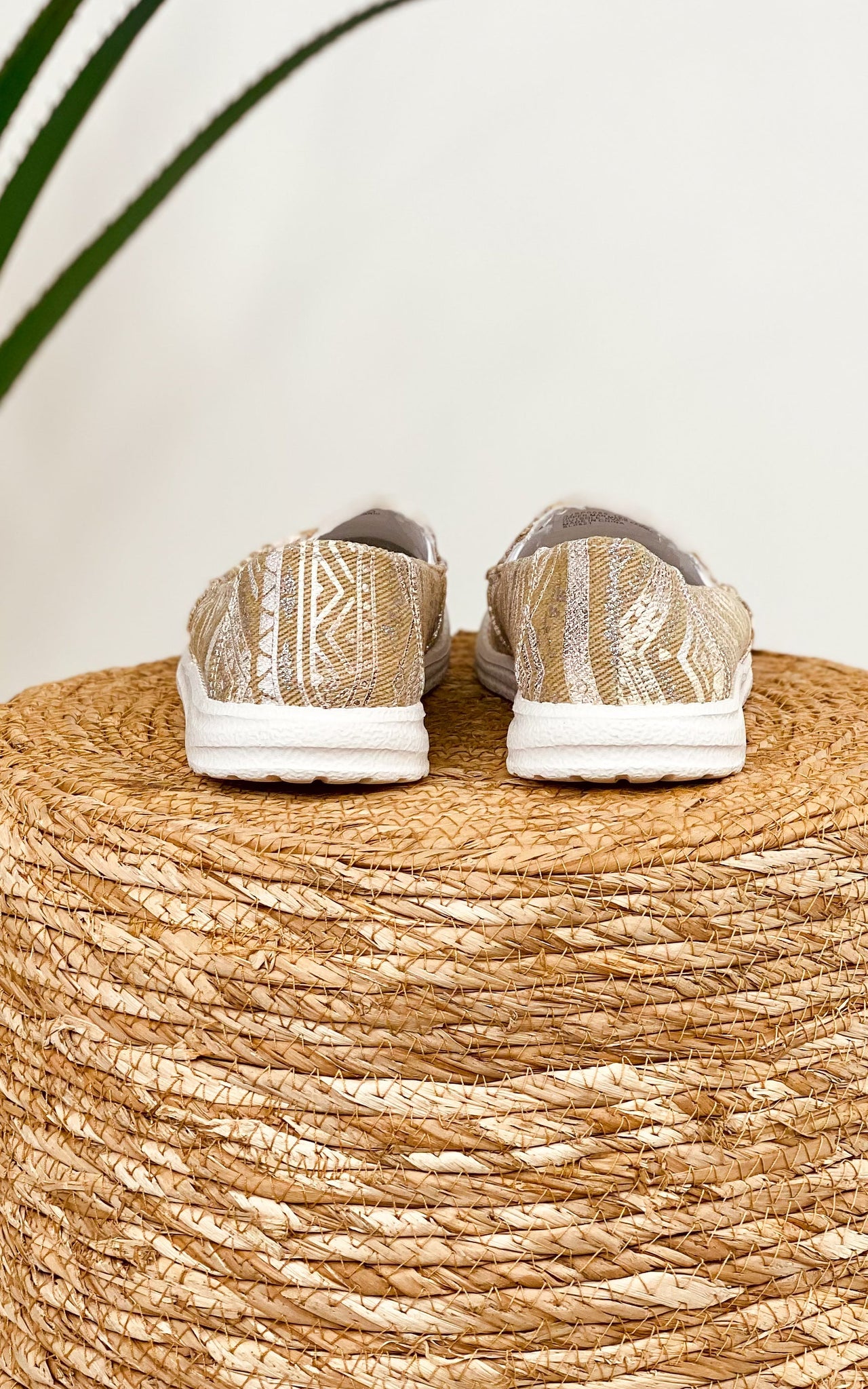 Gypsy Jazz Aztec Sneaker in Natural