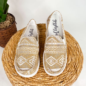 Gypsy Jazz Aztec Sneaker in Natural