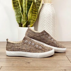 Corkys Babalu Sneaker in Brown Tweed