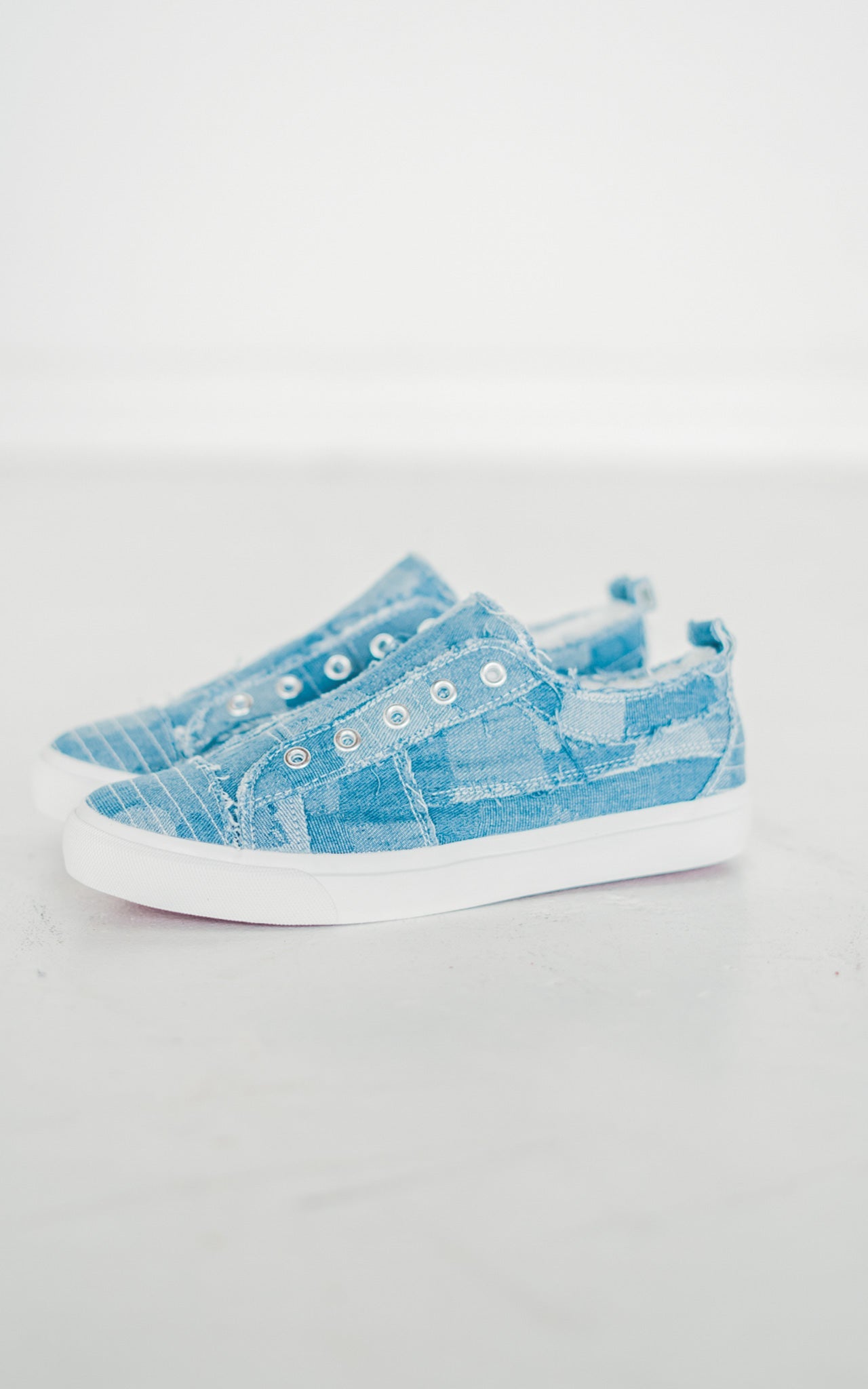 Corkys Babalu Sneaker in Denim Patches