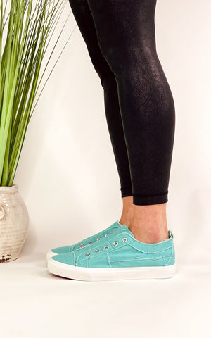 Corkys Babalu Sneaker in Aqua