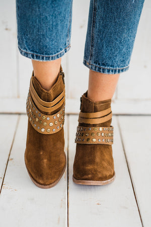 Naughty Monkey Crimson Bootie in Tan