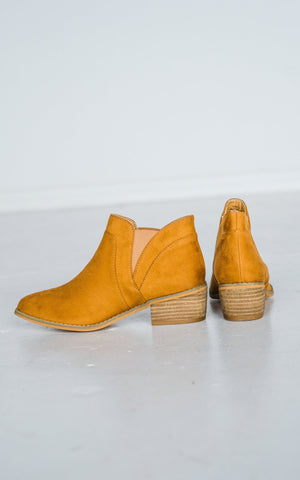 Corkys Crisp Bootie in Cognac