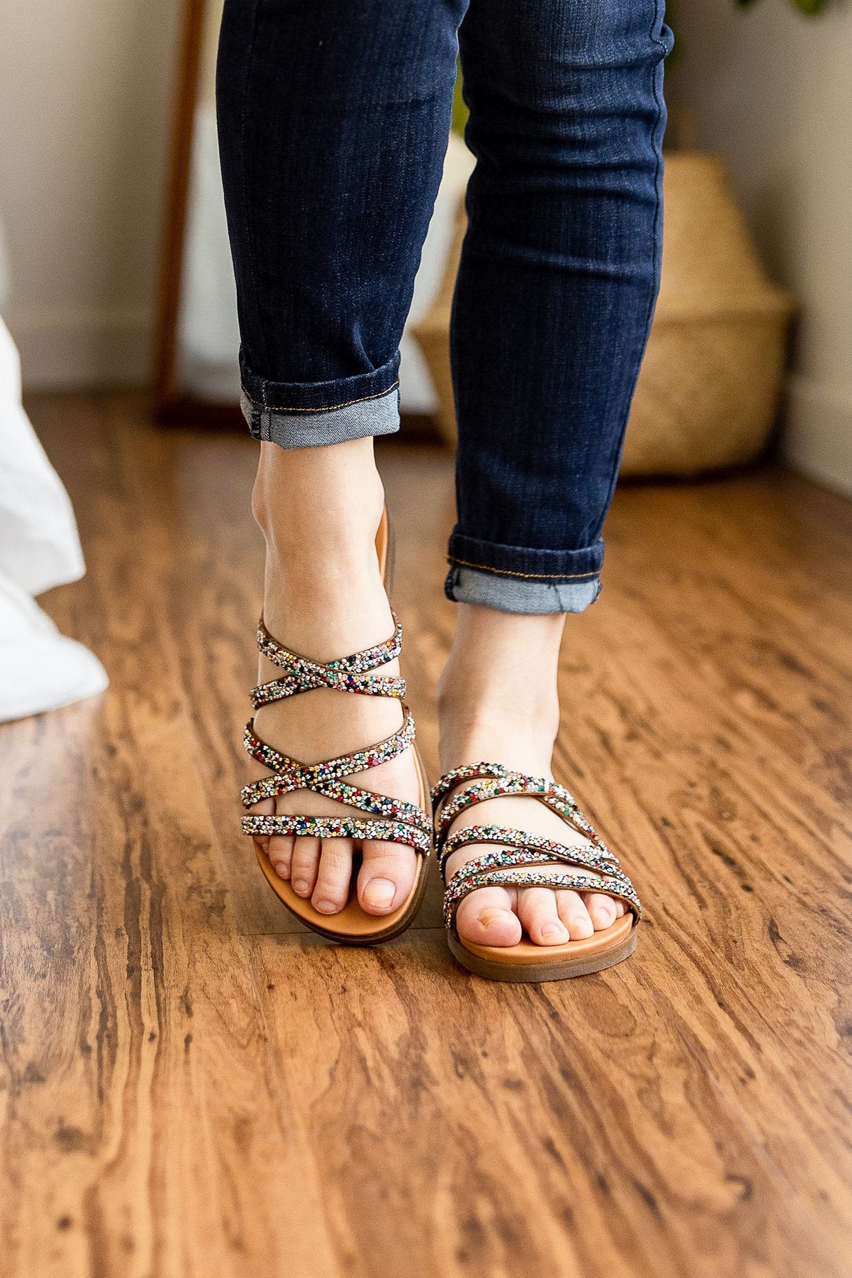 Not Rated Eliana Sandals in Multi