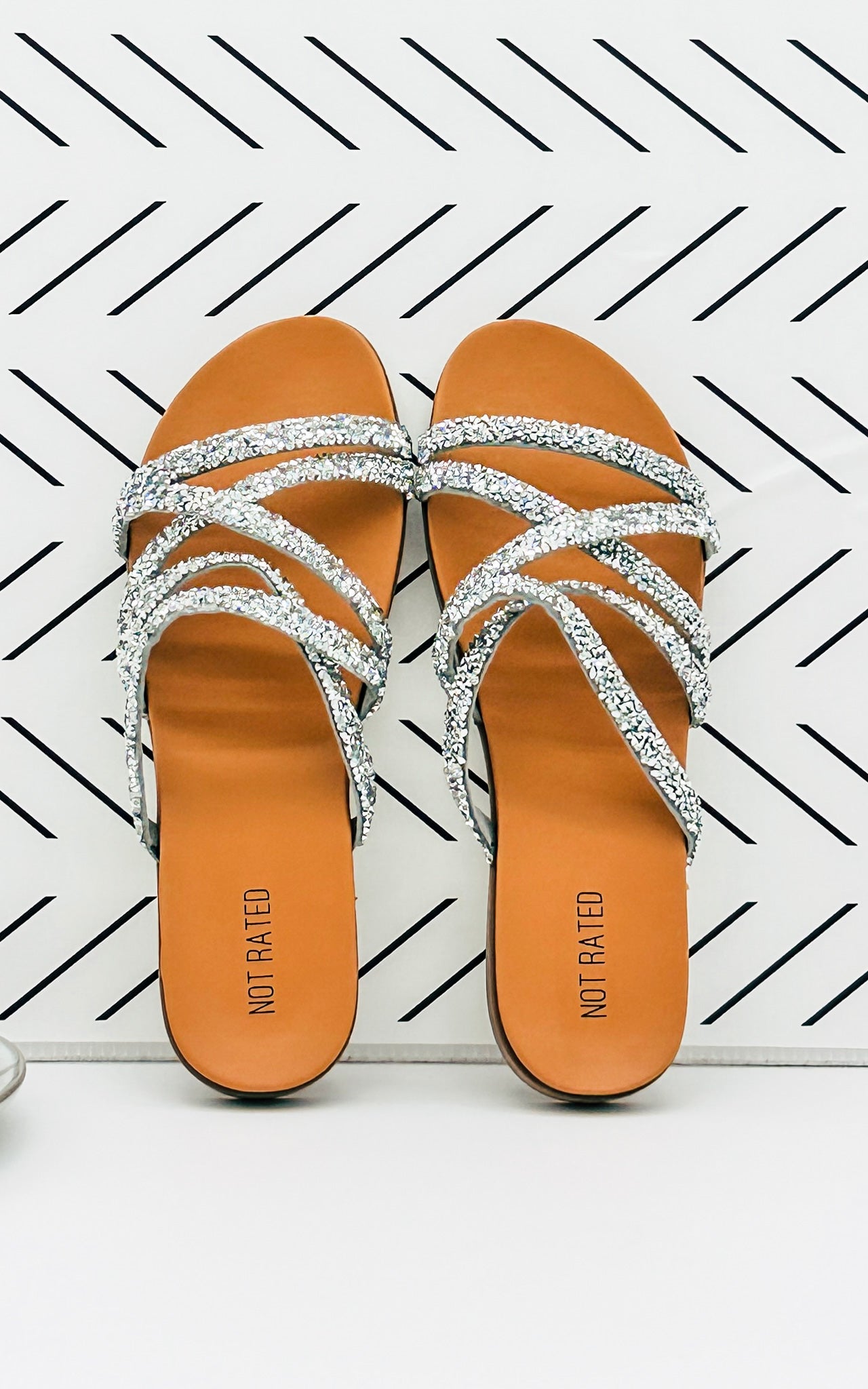 Not Rated Eliana Sandals in Silver