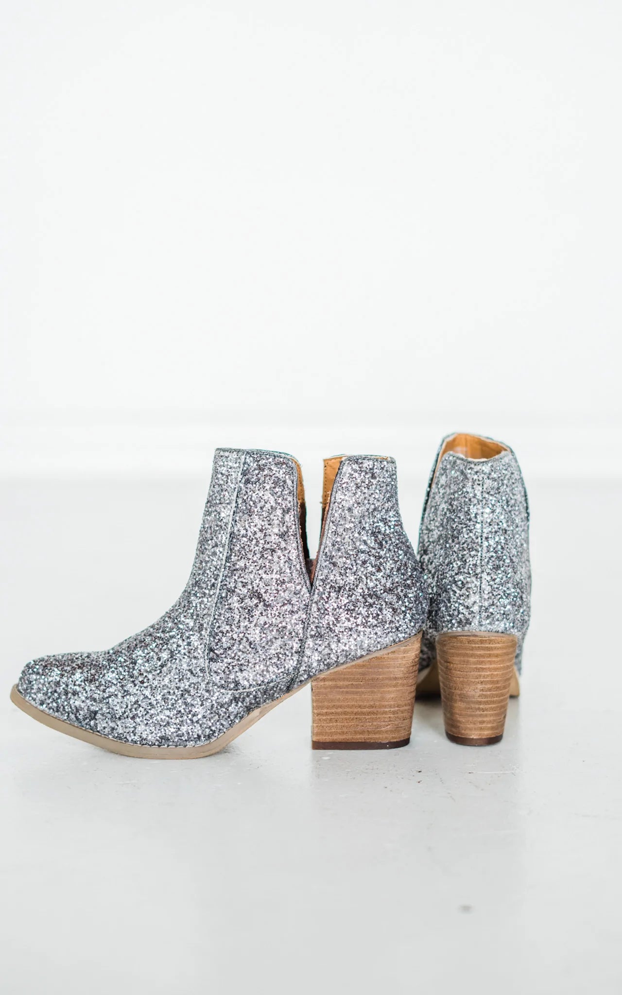 Not Rated Fiera Booties in Pewter