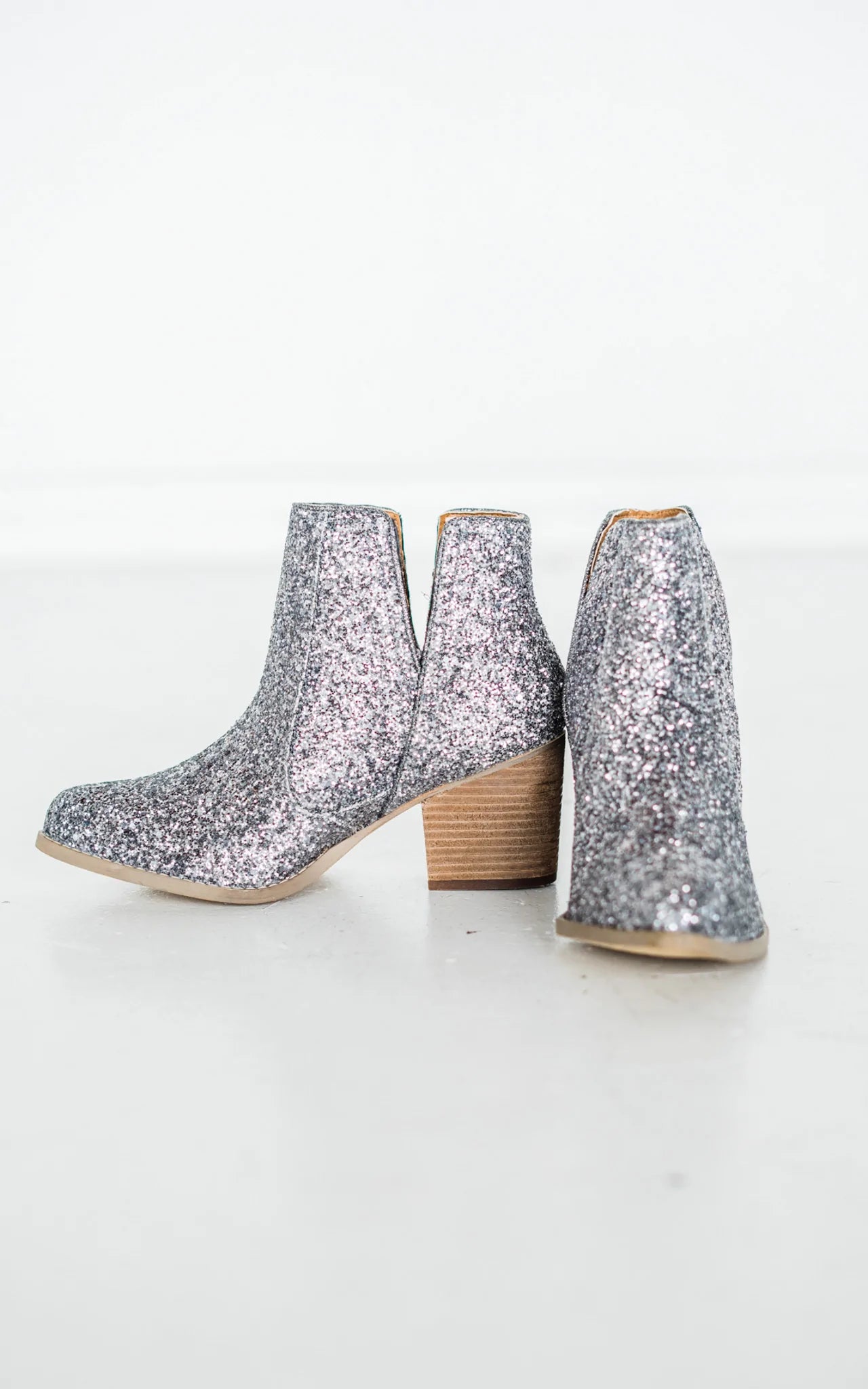 Not Rated Fiera Booties in Pewter