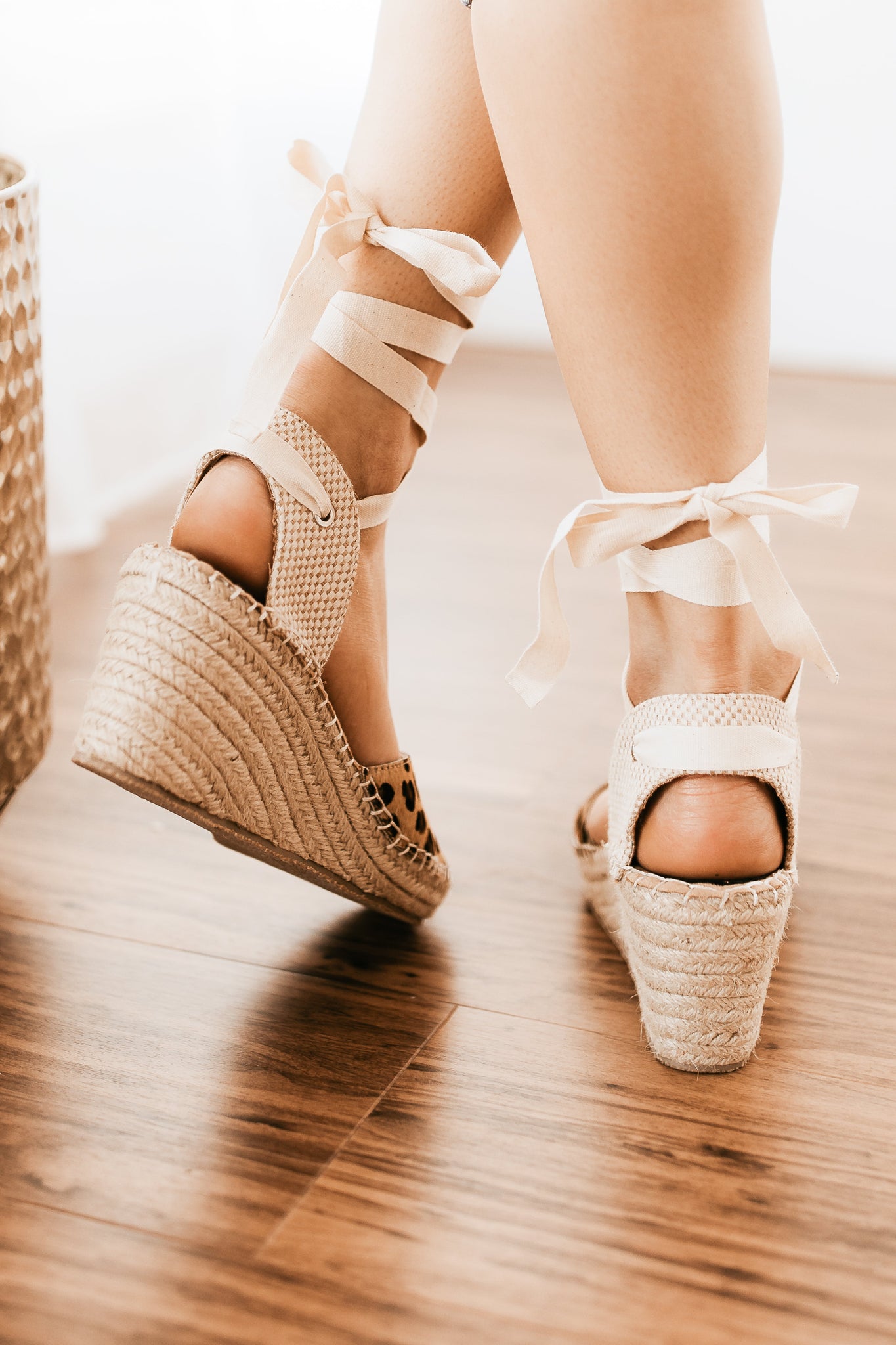 Matisse Firefly Wedge in Leopard