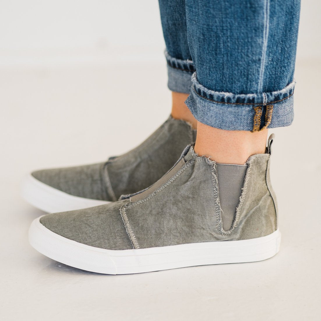 Gypsy Jazz Frankie Sneaker in Grey