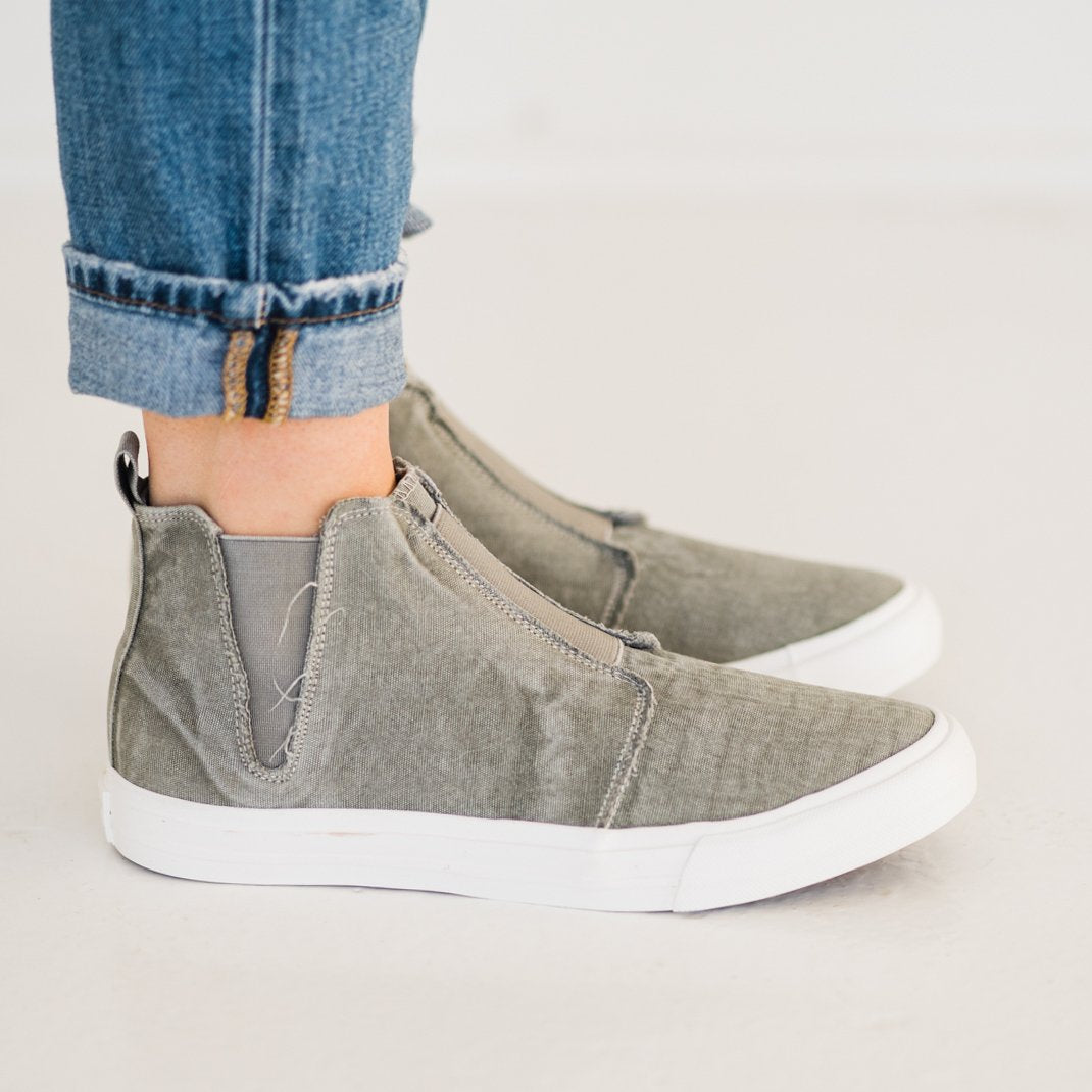 Gypsy Jazz Frankie Sneaker in Grey