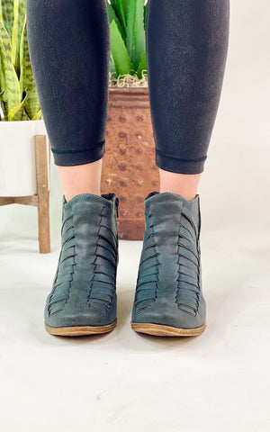 Not Rated Isabel Booties in Teal