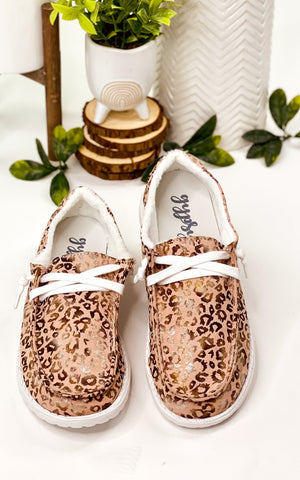 Gypsy Jazz Safari Sneaker in Blush