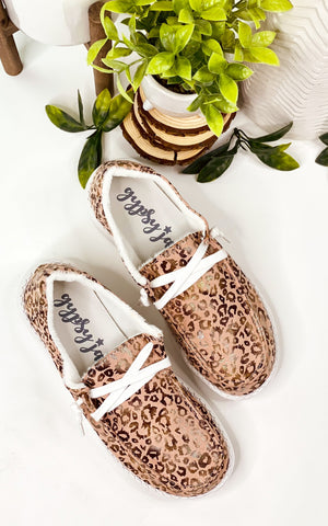 Gypsy Jazz Safari Sneaker in Blush