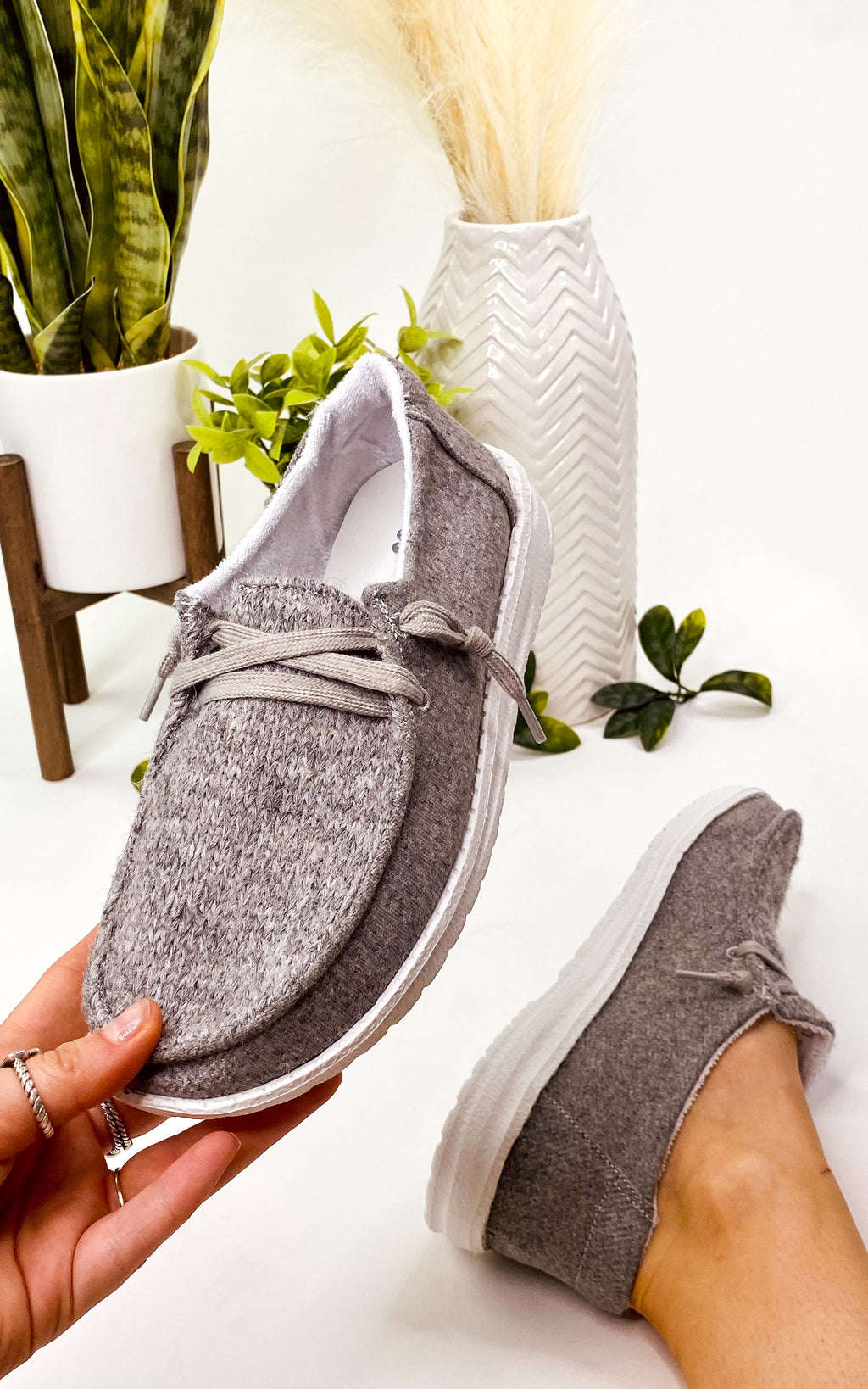 Gypsy Jazz Janice Sneaker in Grey