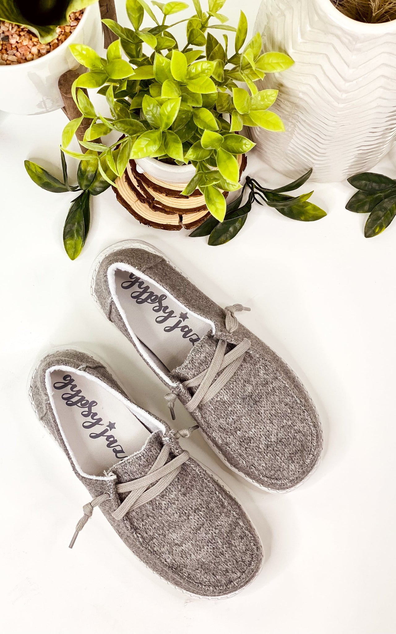 Gypsy Jazz Janice Sneaker in Grey