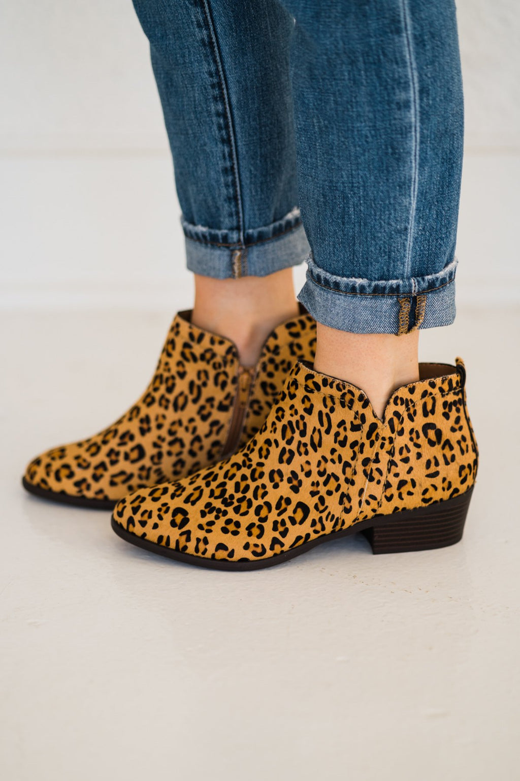 MIA Jaymi Bootie in Leopard