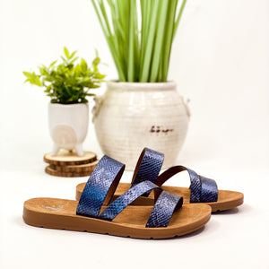 Corkys Lydia Sandal in Blue