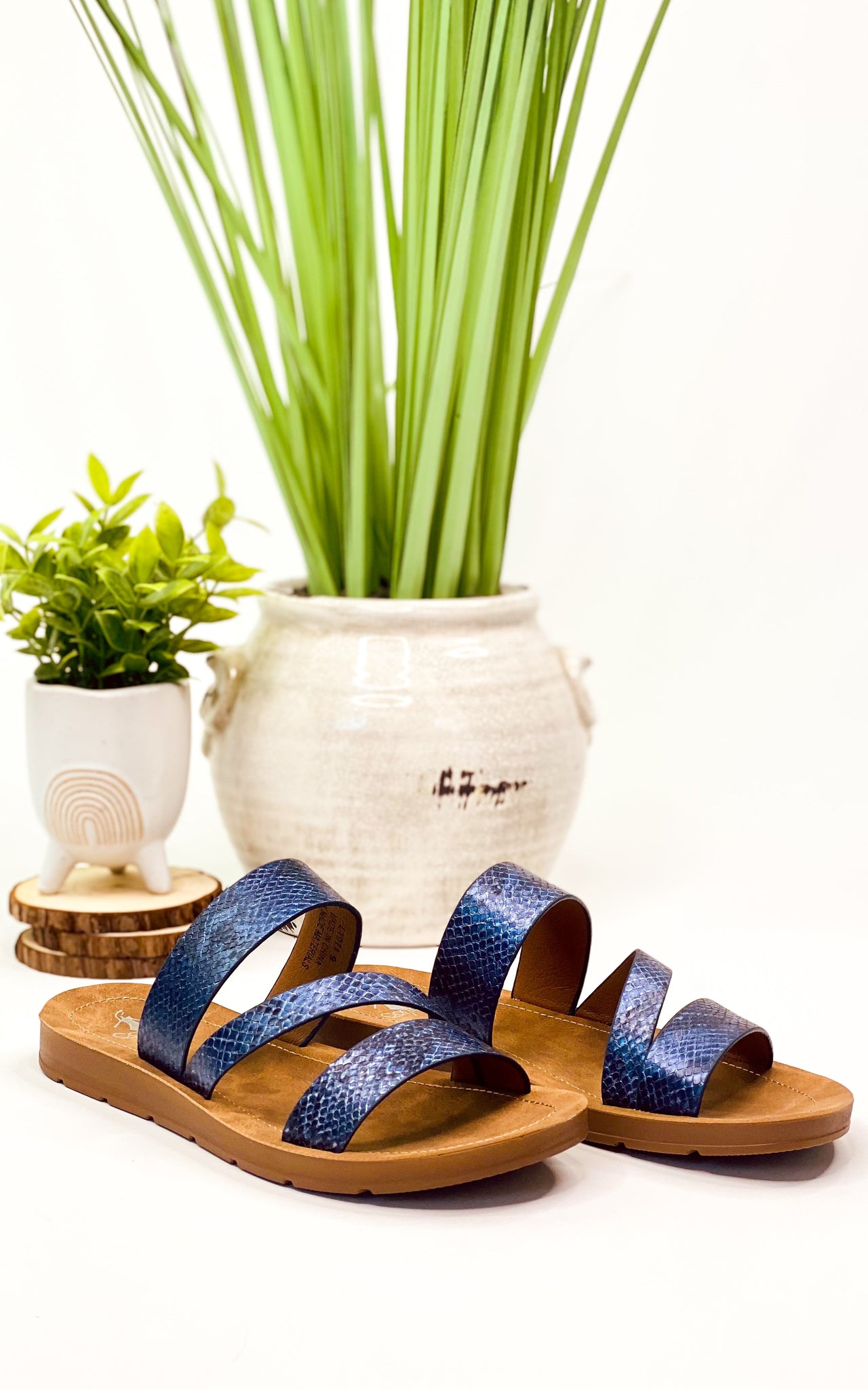 Corkys Lydia Sandal in Blue