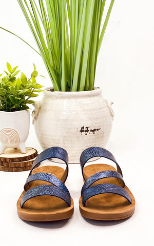 Corkys Lydia Sandal in Blue