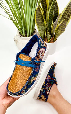 Gypsy Jazz Macy Sneakers in Blue