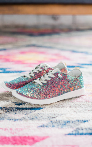 Not Rated Glitter Mayo Sneakers in Multi