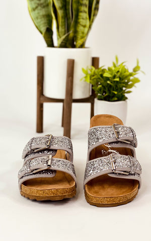 Very G Paula Sandal in Silver