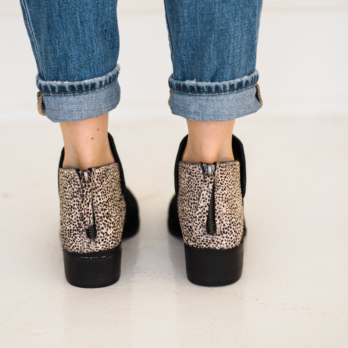 Matisse Poppy Booties in Black Suede
