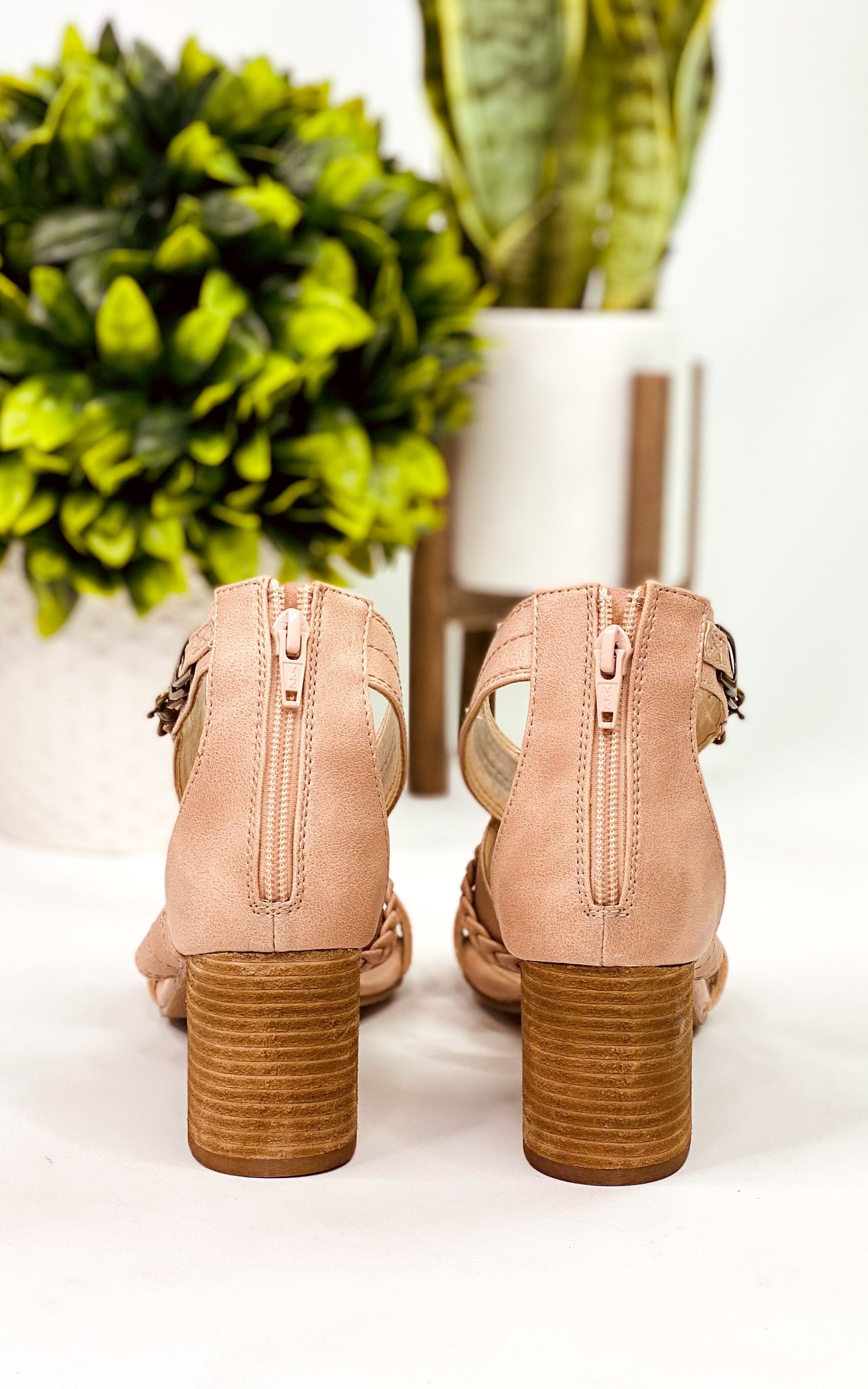 Not Rated Qila Sandal in Blush