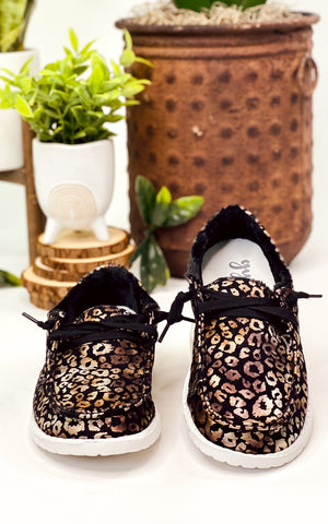 Gypsy Jazz Safari Sneaker in Black