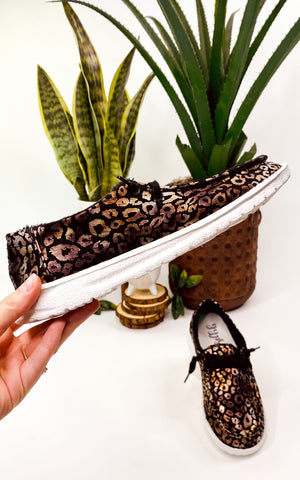 Gypsy Jazz Safari Sneaker in Black