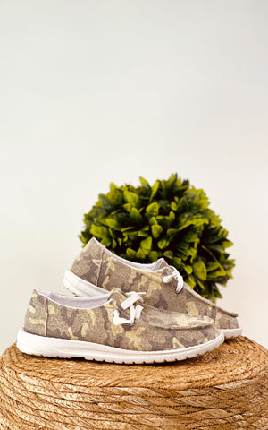 Gypsy Jazz Sana Sneaker in Grey