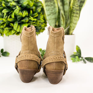 Naughty Monkey Smith Booties in Beige