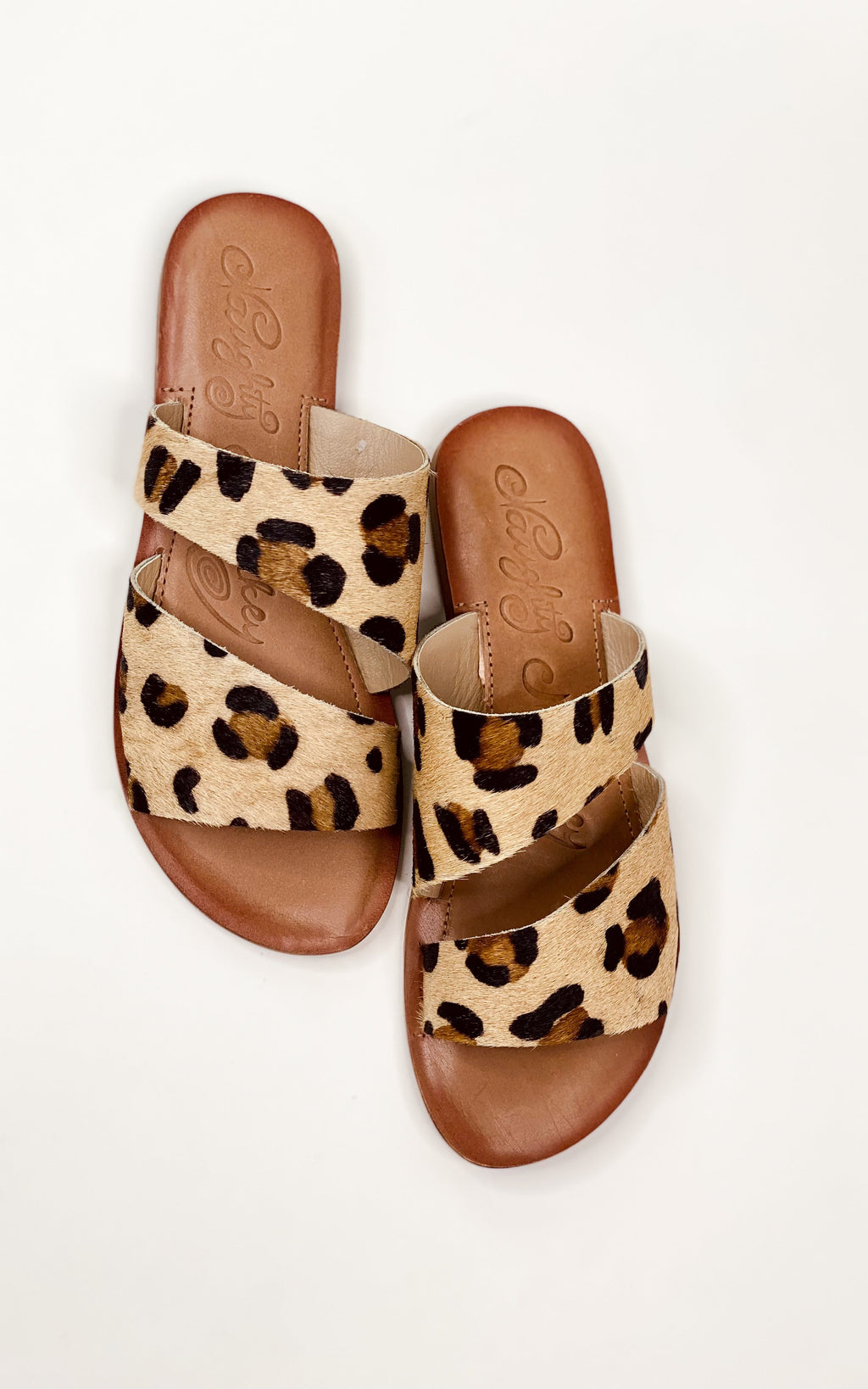 Naughty Monkey Spirited Sandals in Leopard