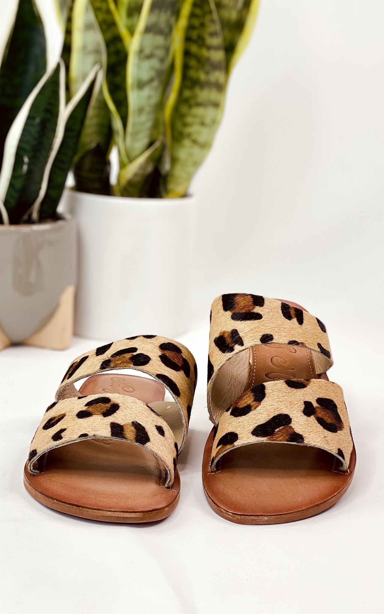 Naughty Monkey Spirited Sandals in Leopard
