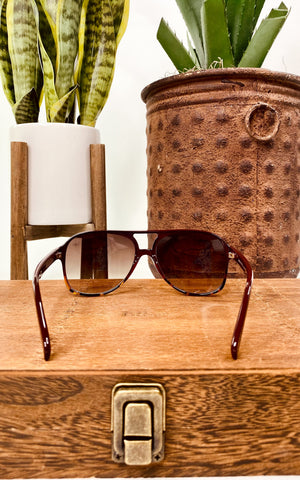 American Bonfire Sundance Sunglasses in Burgundy