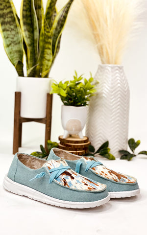 Gypsy Jazz Mooma Sneaker in Turquoise