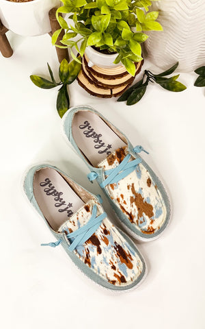 Gypsy Jazz Mooma Sneaker in Turquoise