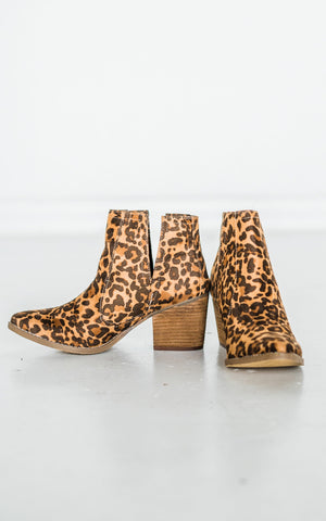 Not Rated Tarim Booties in Leopard