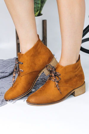 Corkys Totes Booties in Cognac