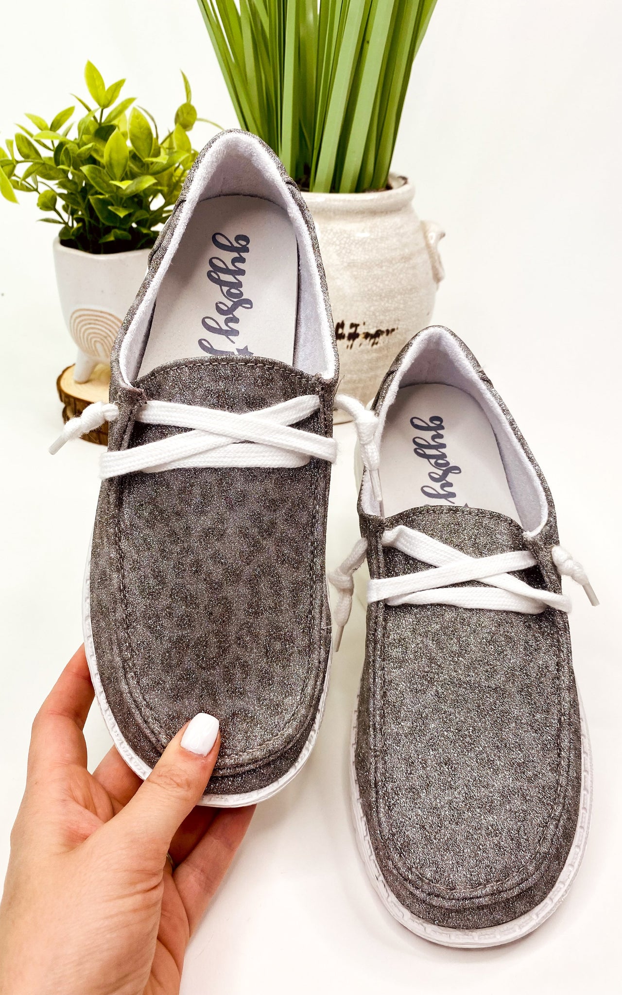 Gypsy Jazz To the Moon Sneaker in Grey