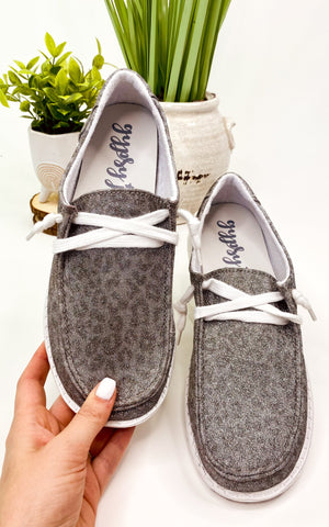 Gypsy Jazz To the Moon Sneaker in Grey