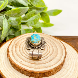 Dave Skeets Turquoise Pendant
