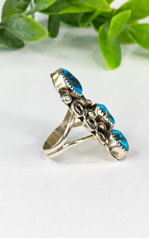 Shirley Largo Turquoise Ring