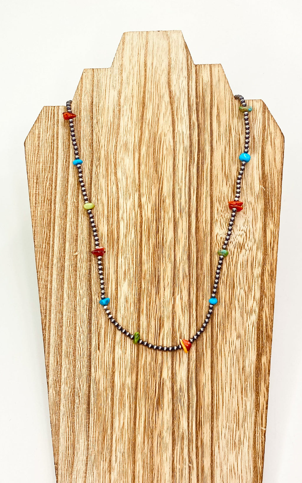 Mason Lee 3mm Multi Stone Necklace