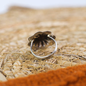 Byron Begay Spiny Oyster Concho Ring