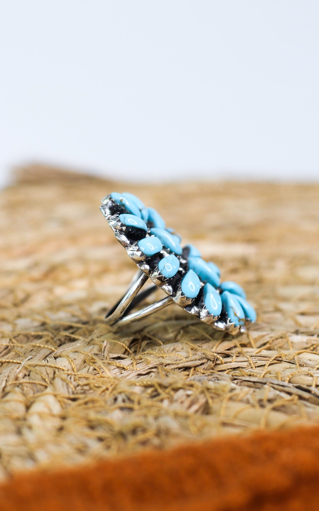 Juliana Willia Turquoise Cluster Ring